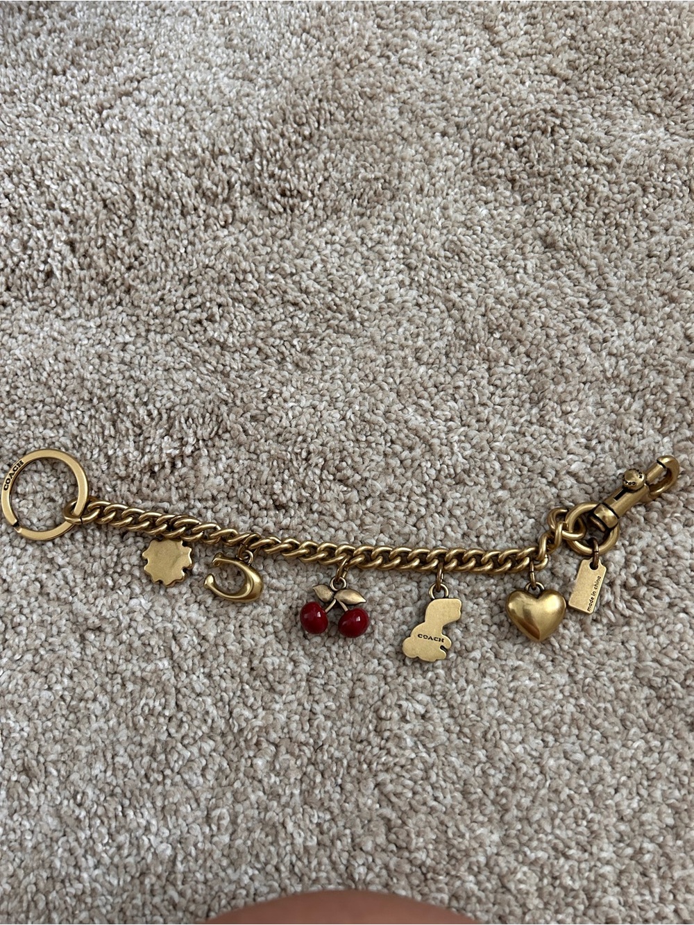 Coach Retail Bag Charm Chain - Picture 3 of 3